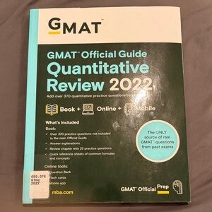 Official Guide Quantitative Review 2022 - Black and Blue